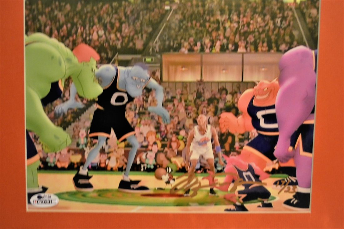 Michael Jordan Space Jam Autograph Cel. Jordan cel Auto (1 of 5)