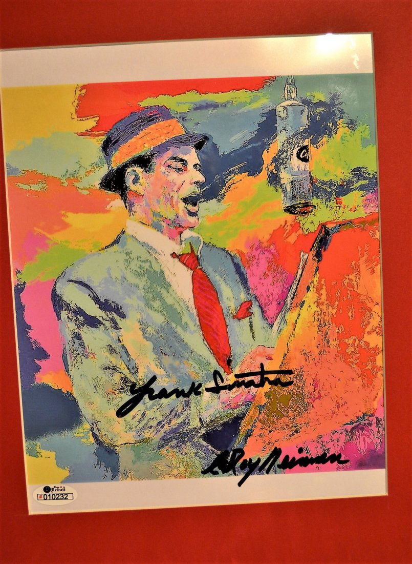 Frank Sinatra Autograph Leroy Neiman Print,Sign Sinatra (1 of 4)