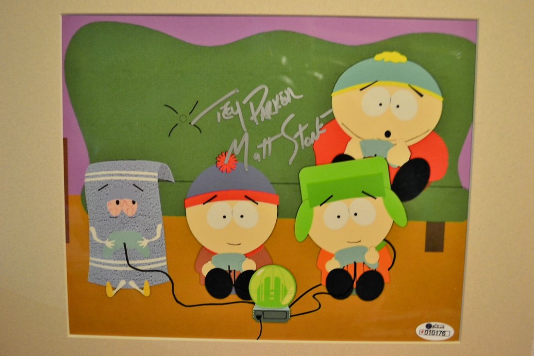 South Park Animation Cell , South Park Sign Cell (1 of 4)