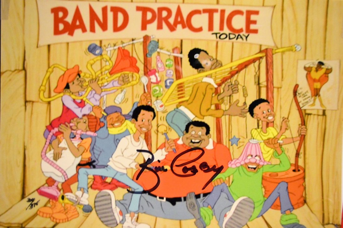 Fat Albert Sign Bill Cosby Animation Cell. Bill Cosby (1 of 3)