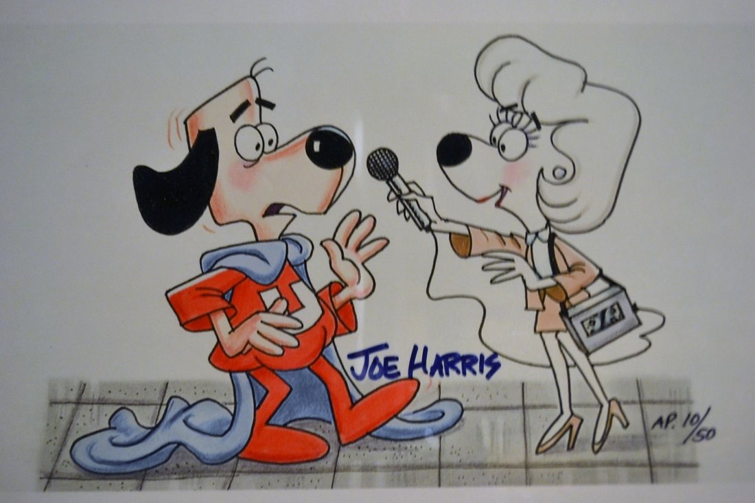 Under Dog Animation Cell , Joe Harris Sign UnderDog cel (1 of 4)