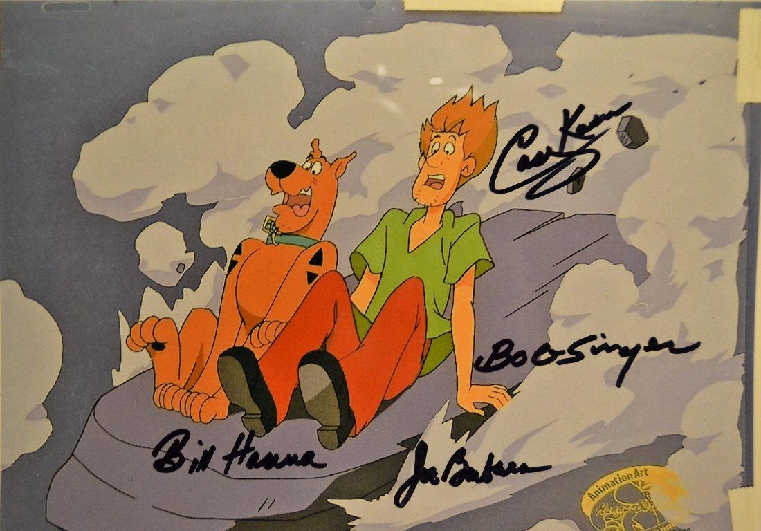 Scooby Doo Animation Cell, Scooby Doo Hanna Barbera Cel (1 of 4)
