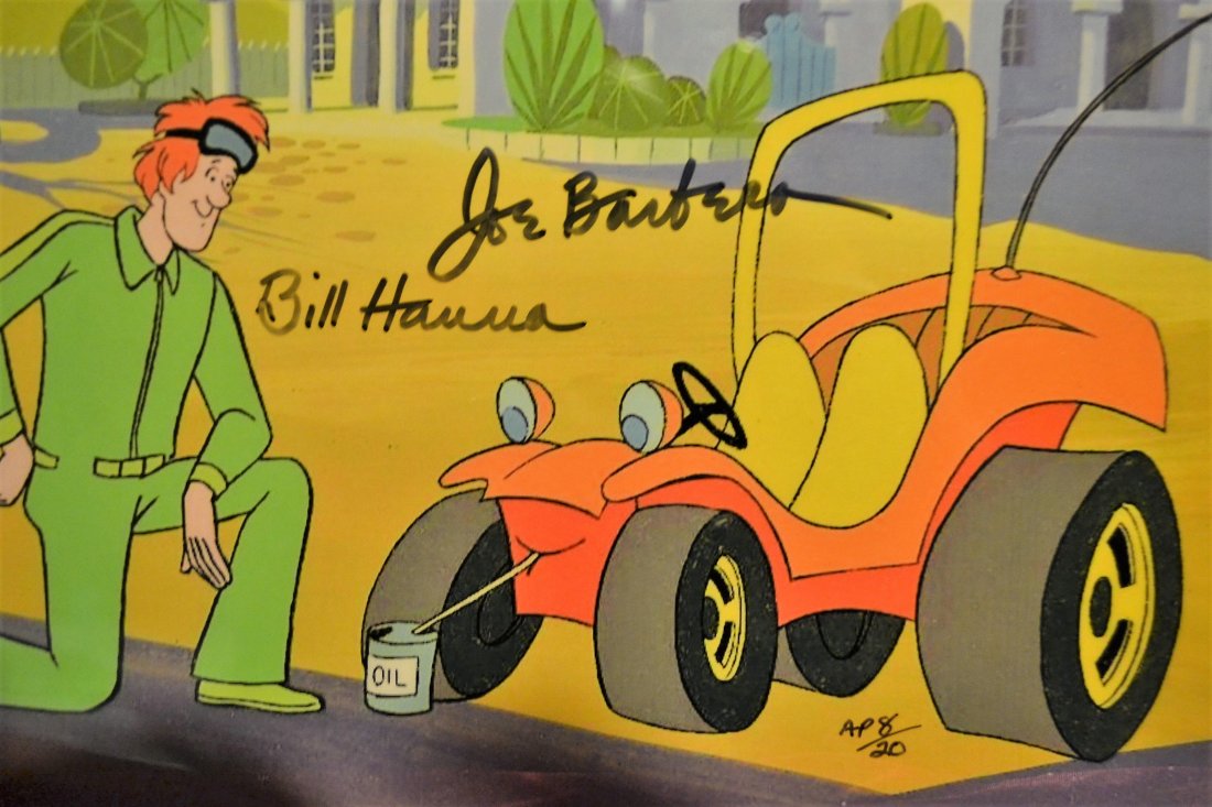 Speed buggy Animation Cell, Hanna and Barbera Animation (1 of 4)