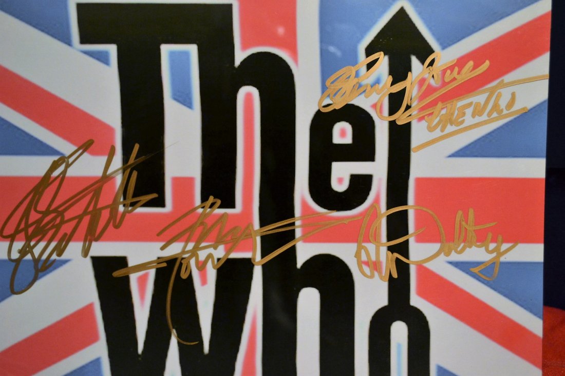 The Who Sign Photo, The Who Autograph Photo , The Who (1 of 4)