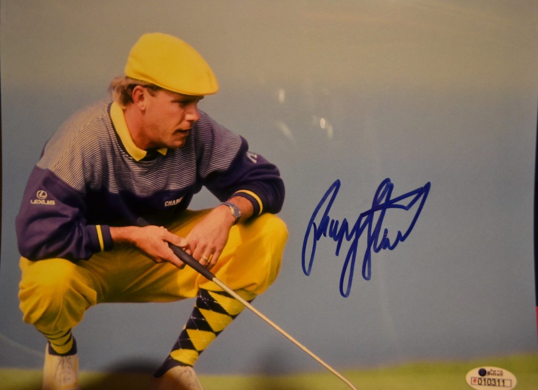 Payne Stewart Autograph Photo, Payne Stewart Sign Photo (1 of 4)