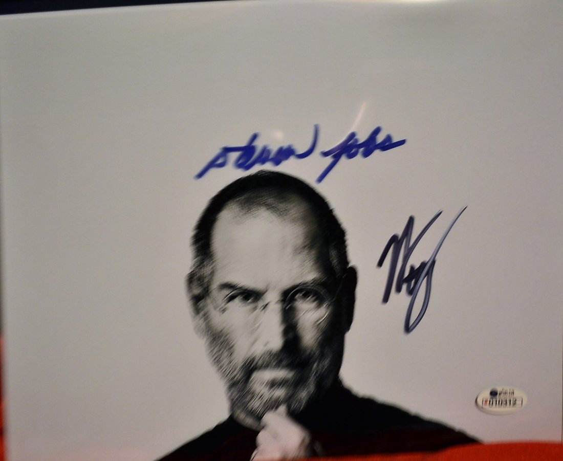 Steve Jobs Sign Photo , Steve Wozniak Sign Photo, Steve (1 of 4)