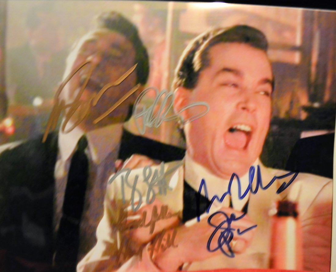 Goodfellas Cast Sign Photo . Goodfellas Autograph Photo (1 of 4)