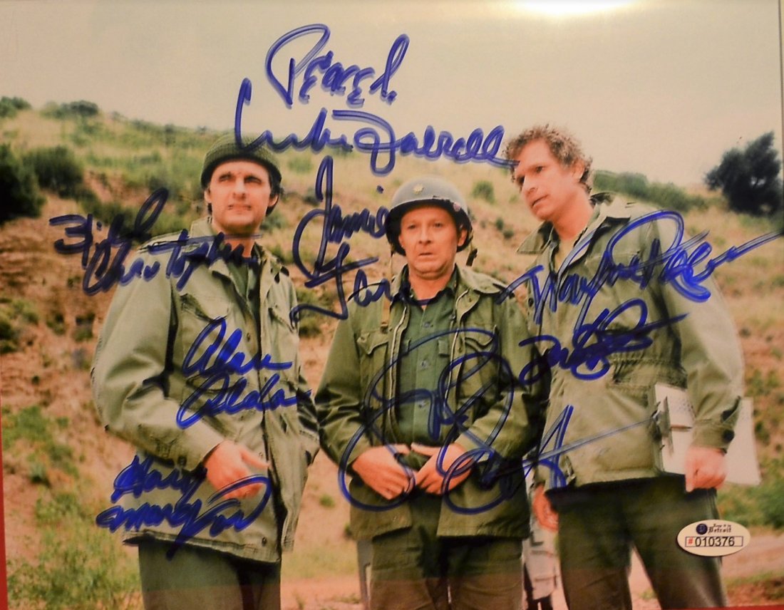 Mash Sign Cast, Mash Autograph Photo, Mash TV Show (1 of 4)