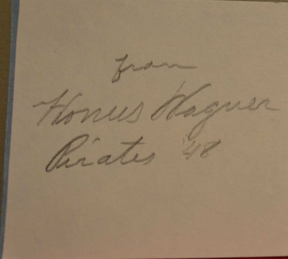 Honus Wagner Autograph , Honus Wagner Signature vintage (1 of 3)
