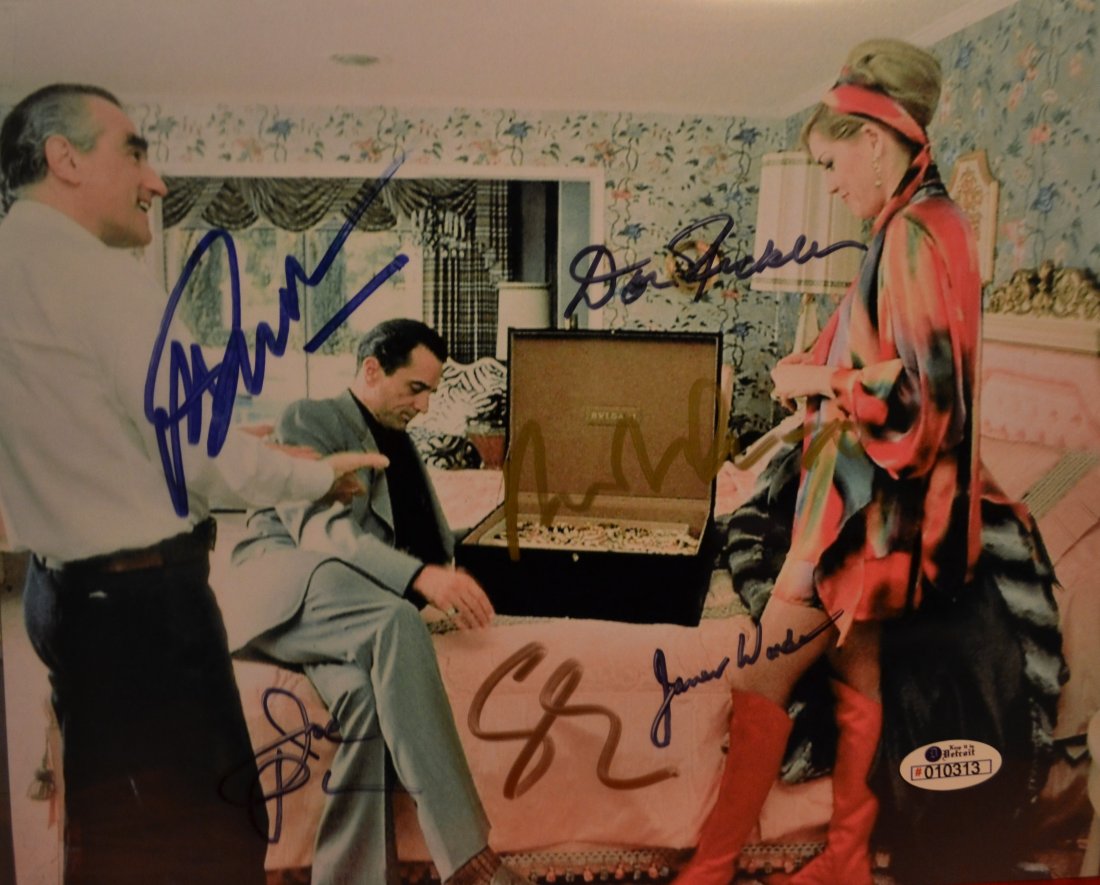 Casino Cast Sign Photo , Robert Deniro Autograph, Pesci (1 of 4)