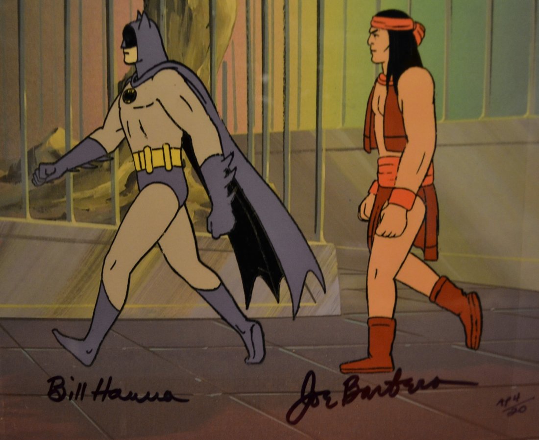 Hanna and Barbera Batman Cell , Sign Animation Batman (1 of 4)