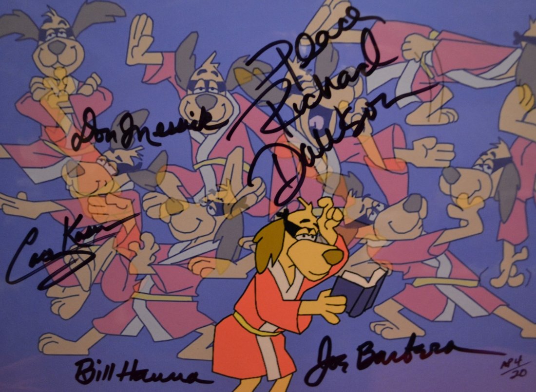 Hong Kong Phooey Autograph Cell, Hanna Barera Sign Cell (1 of 3)