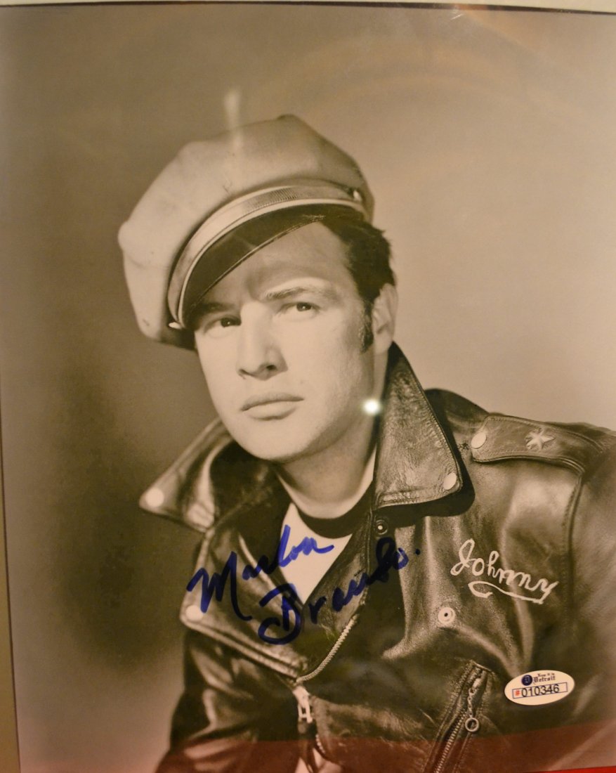Marlon Brando Autograph Photo, Marlon Brano Sign Photo (1 of 5)