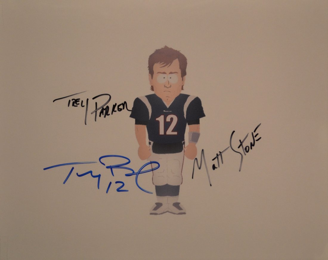 South Park Tom Brady Autograph Photo. Tom Brady Sign Mar 29, 2020