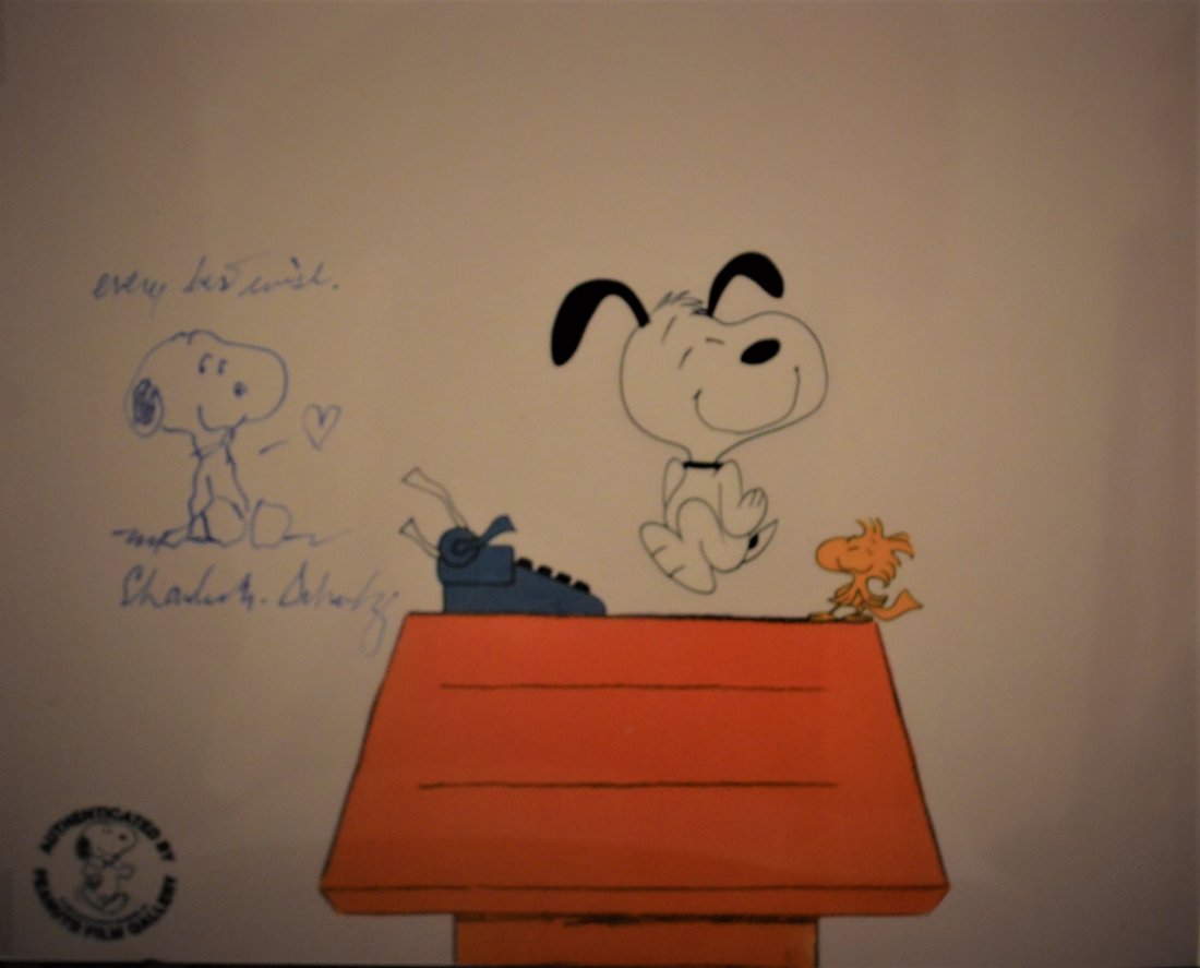 Snoopy Sketch Sign Charles Schulz , Autograph Peanuts: Very Rare Autograph Photo of Snoopy Sketch sign by Charles Schultz this rare item is a beautiful piece.. hand done by the peanuts master.Absolute beautiful sign photo you can not get this any longer a