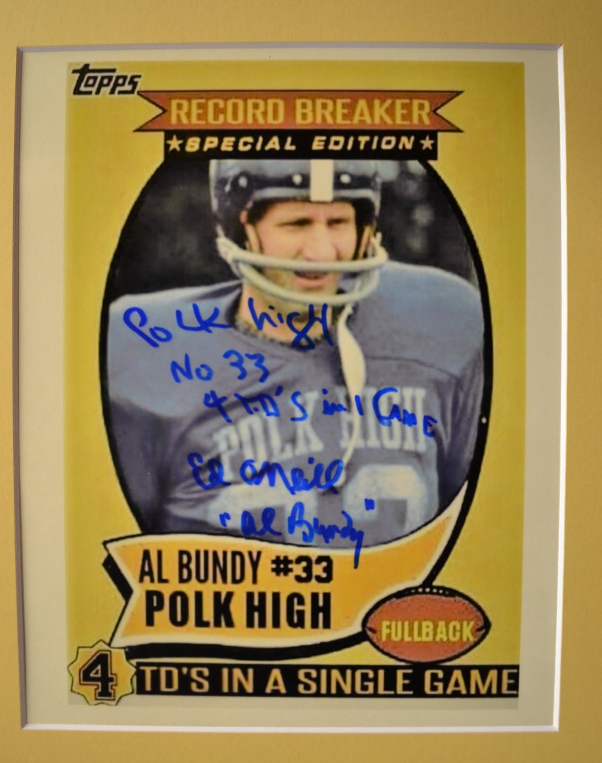 Al Bundy Autograph Photo , Al Bundy Polk High Autograph (1 of 2)