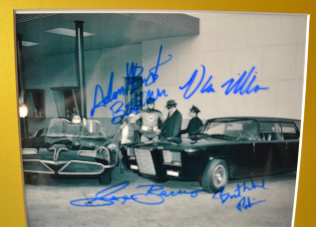 Batman green hornet autograph Photo (1 of 2)