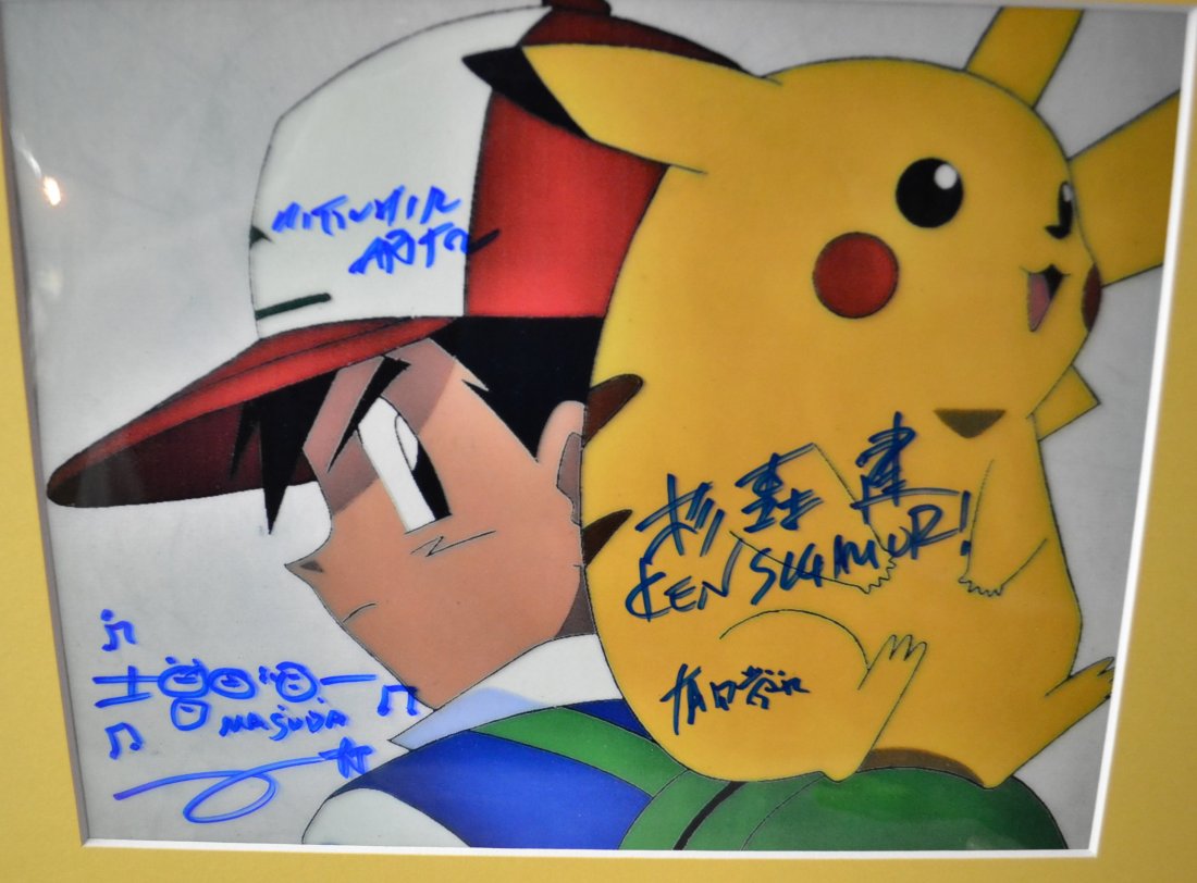 Pokemon Autograph Photo , Pokemon Sign Photo . pokemon (1 of 2)