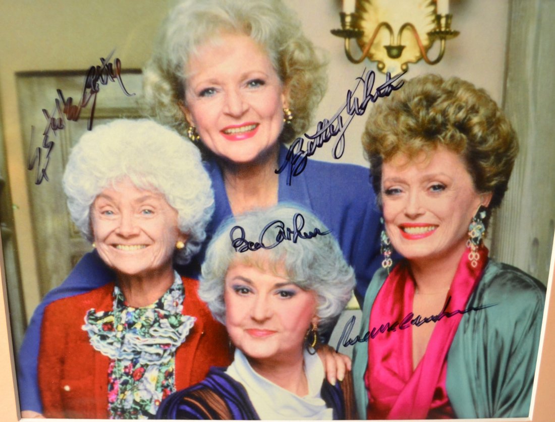 The Golden Girls Autograph Photo , Golden Girls cast (1 of 2)