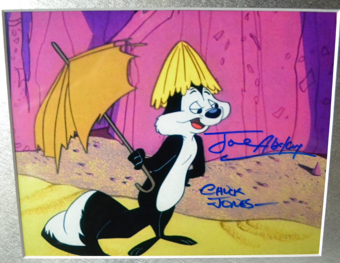 pepe le pew Autograph Looney tunes , Pepe le pew (1 of 2)