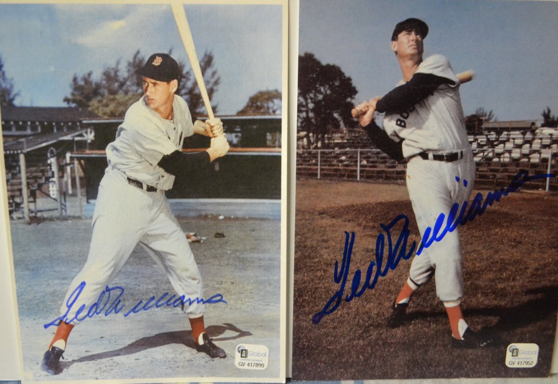 ted williams Autograph , Ted Williams Sign Photo (1 of 2)