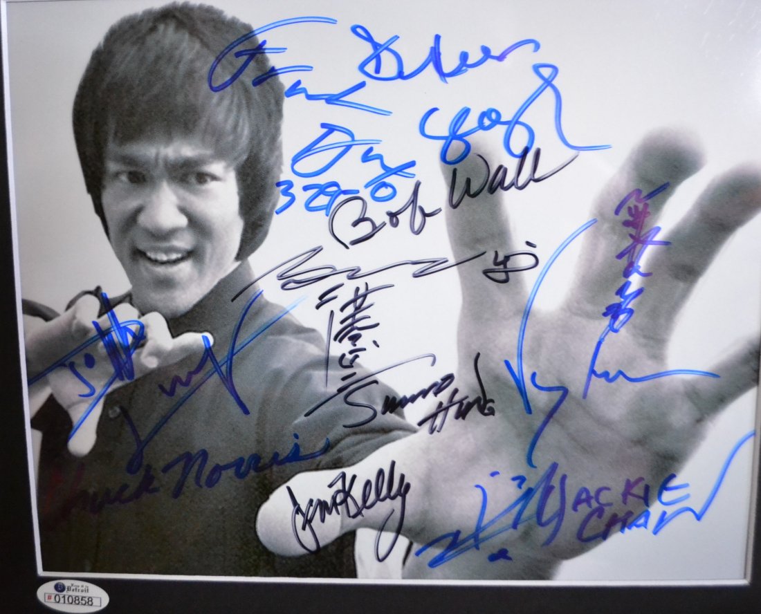 Bruce Lee , Action Star Autograph (1 of 3)