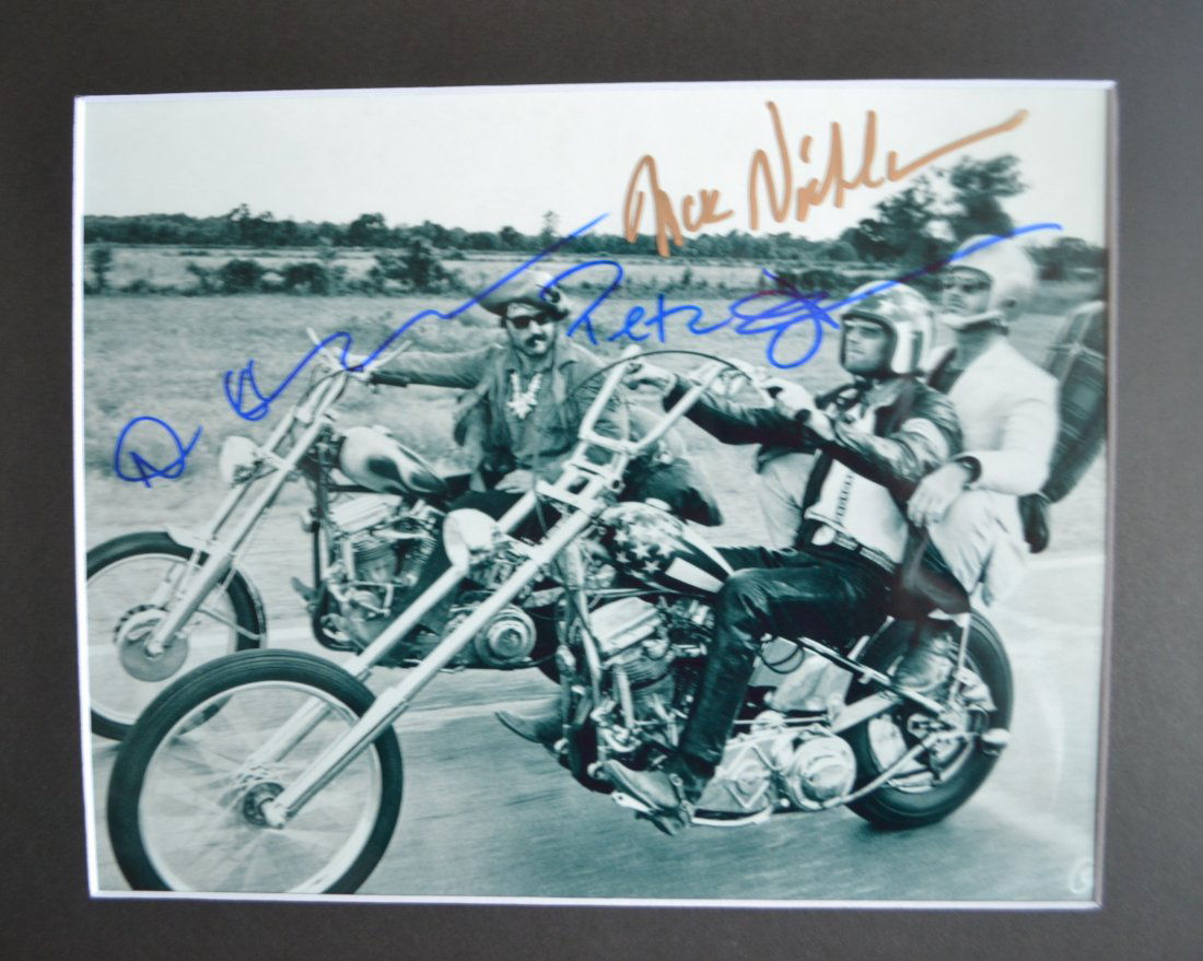Easy Rider Autograph Photo , Easy Rider Signed Photo (1 of 3)