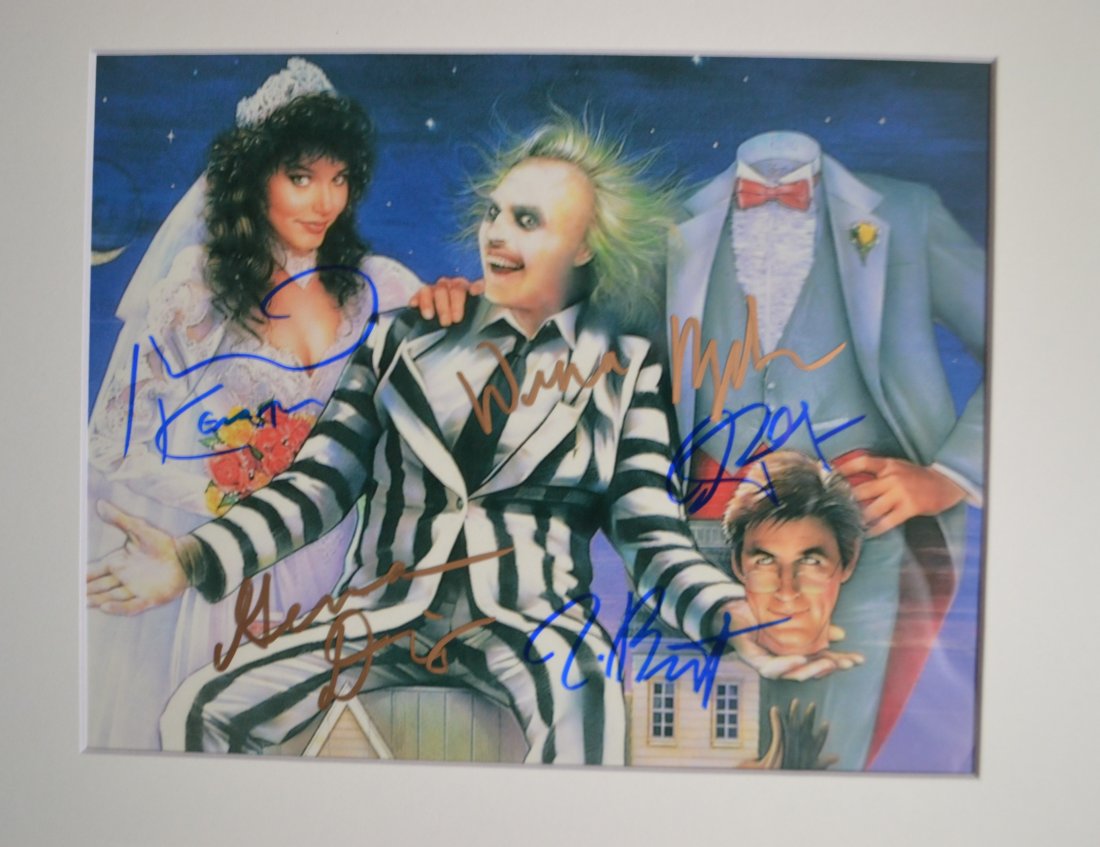BeetleJuice Signed Photo , Beetlejuice Signed Photo (1 of 3)