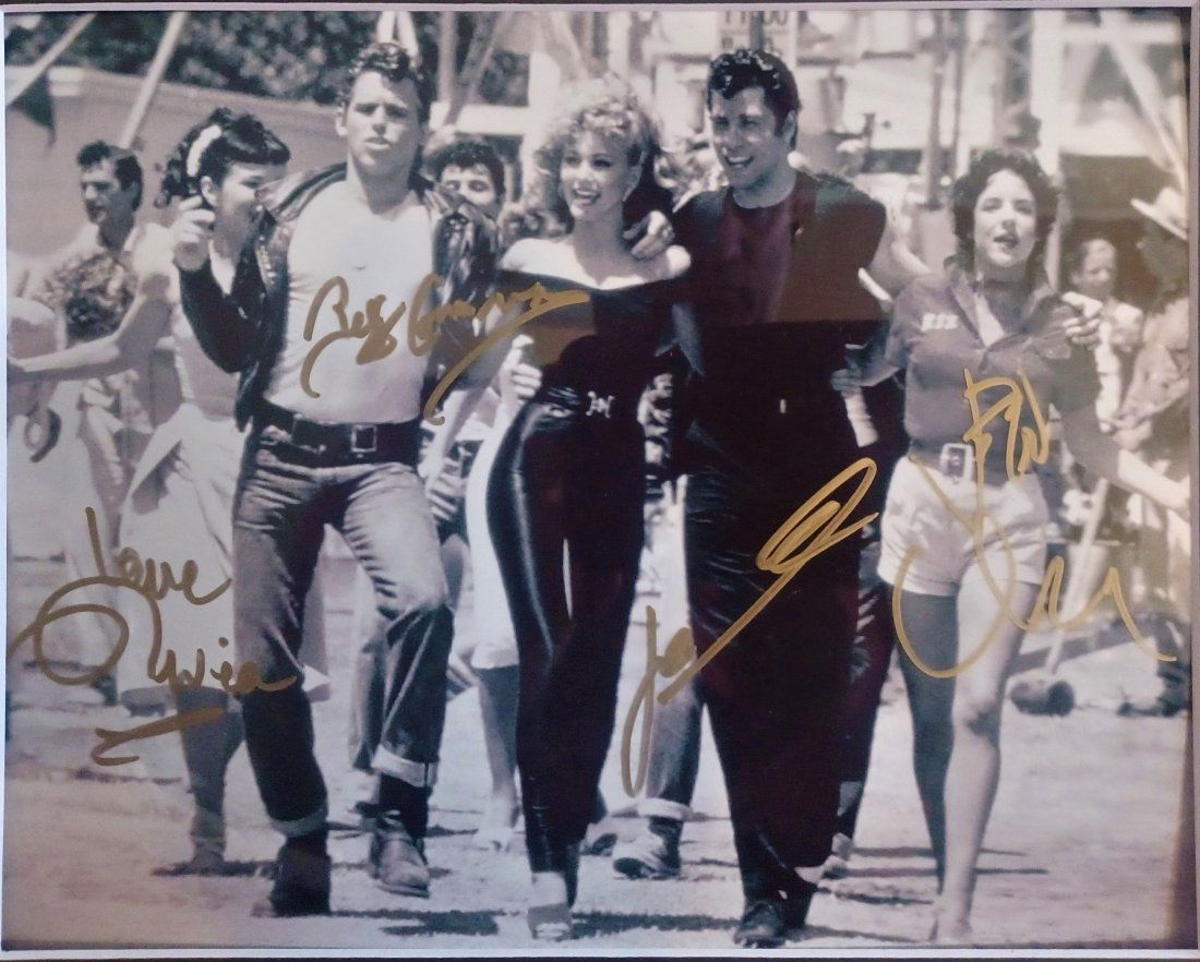 Grease Autograph Photo , Grease Cast Sign Photo (1 of 3)