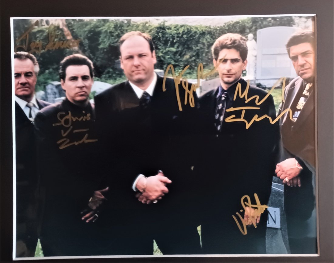 The Sopranos Autograph Cast , The Sopranos Sign cast (1 of 3)