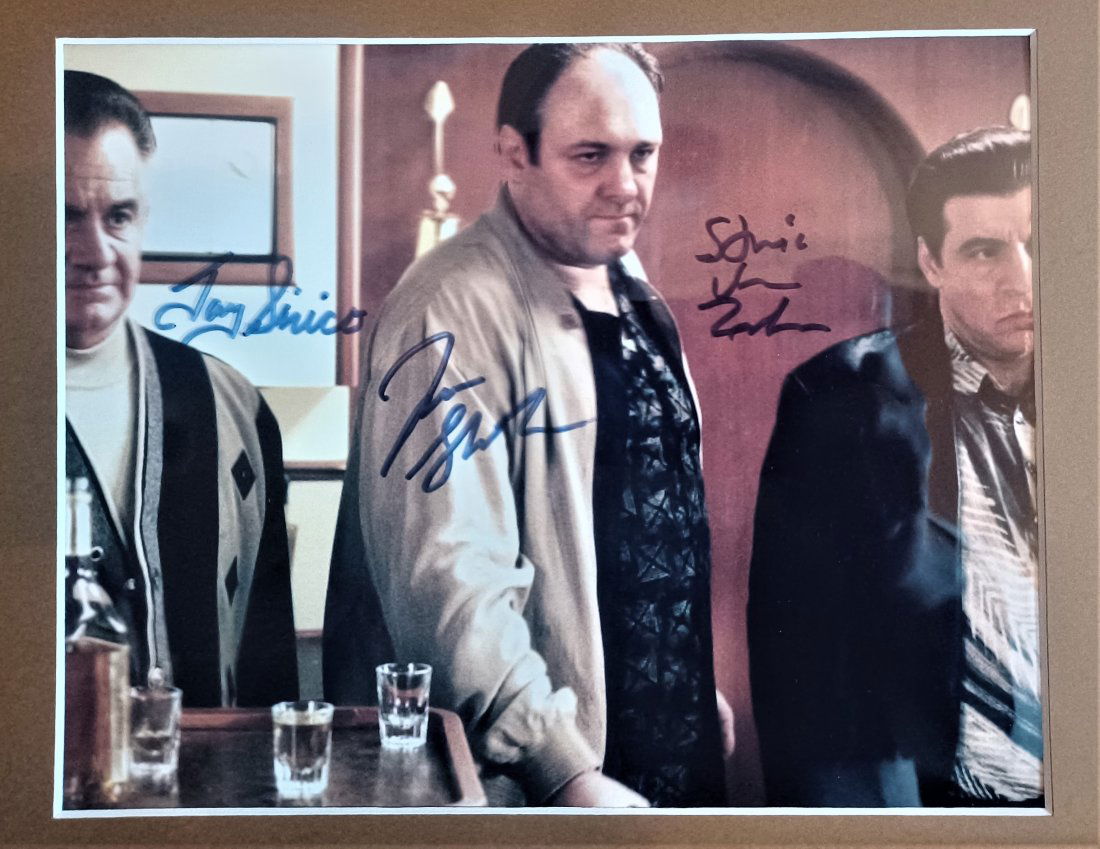 The Sopranos Autograph Cast , The Sopranos Sign cast (1 of 3)