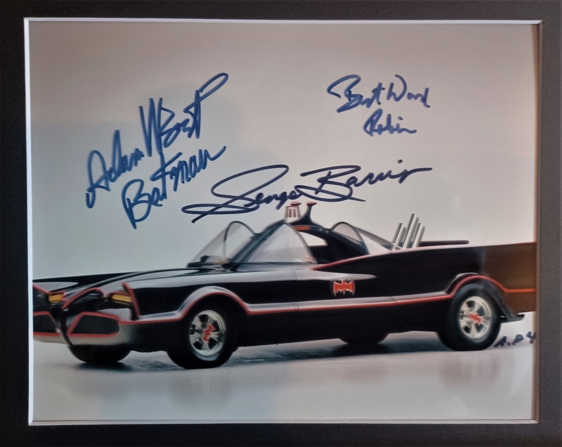 Batman and Robin autograph Photo , George Barris, Batman Signed (1 of 3)