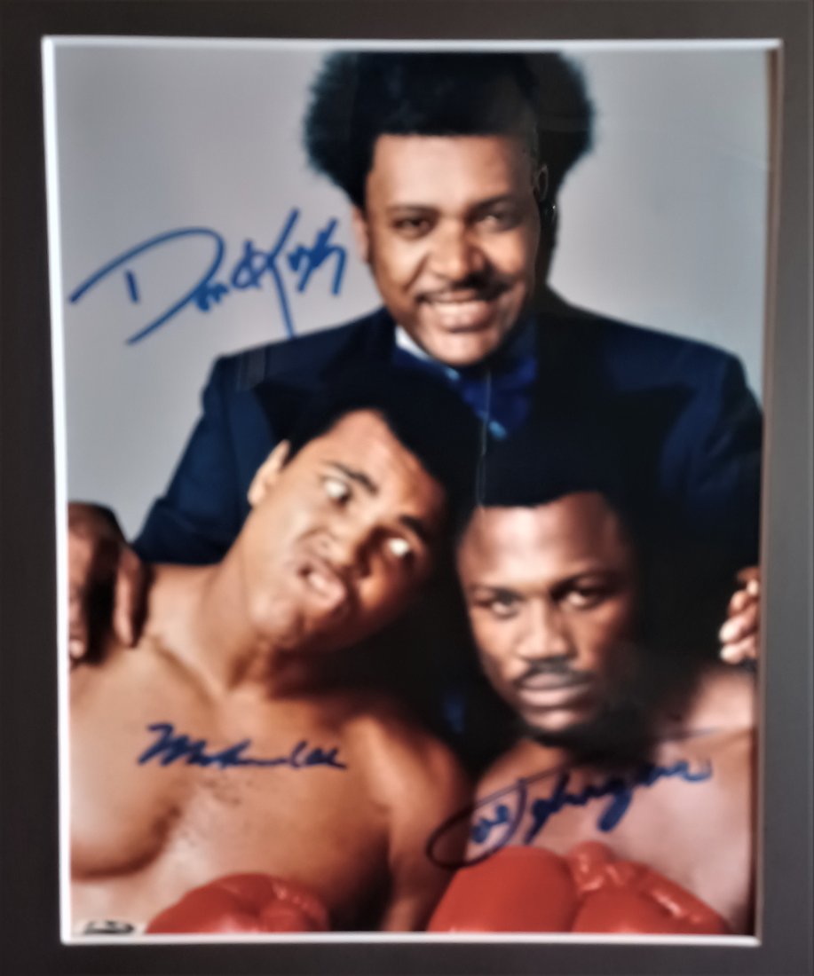 Muhammad Ali Autograph ,Muhammad Ali Don King Sign (1 of 3)