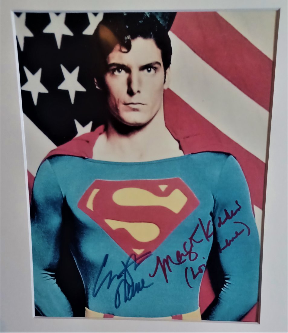 Superman Autograph Christopher Reeve Singed Photo  Superman (1 of 3)
