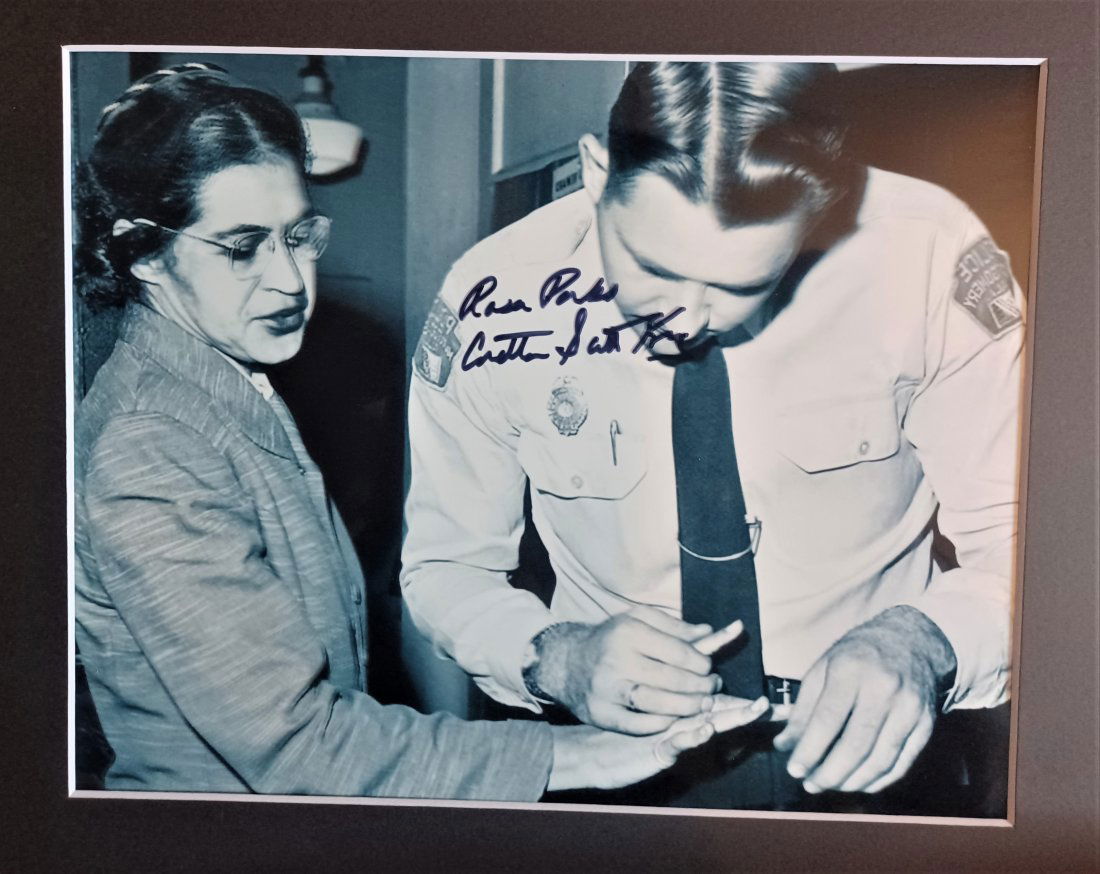 Rosa Parks Coretta Scott King Autograph Photo  rosa parks signed (1 of 3)