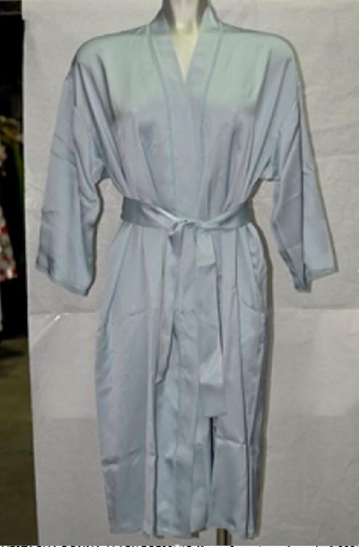 PRADA SILK BABY BLUE LADIES ROBE SIZE XSMALL (1 of 1)