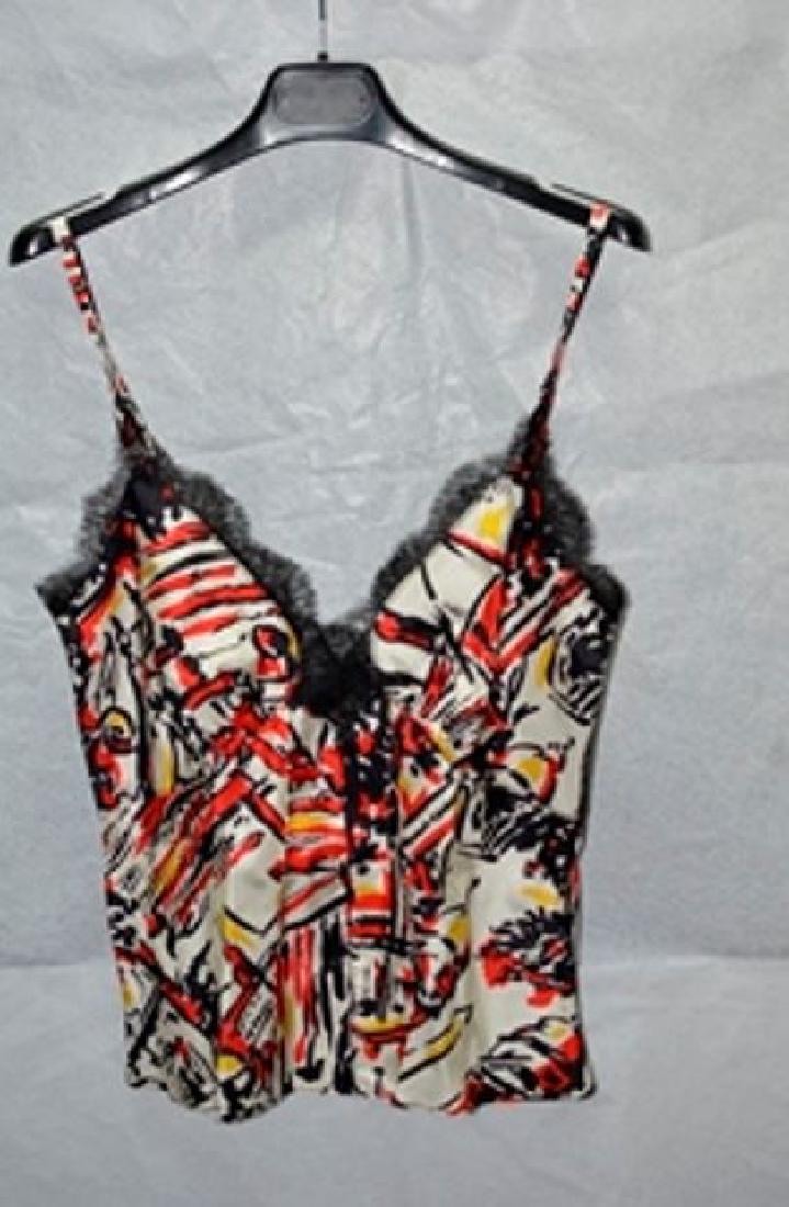 PRADA SILK  LINGERIE TOP /SIZE LARGE (1 of 1)