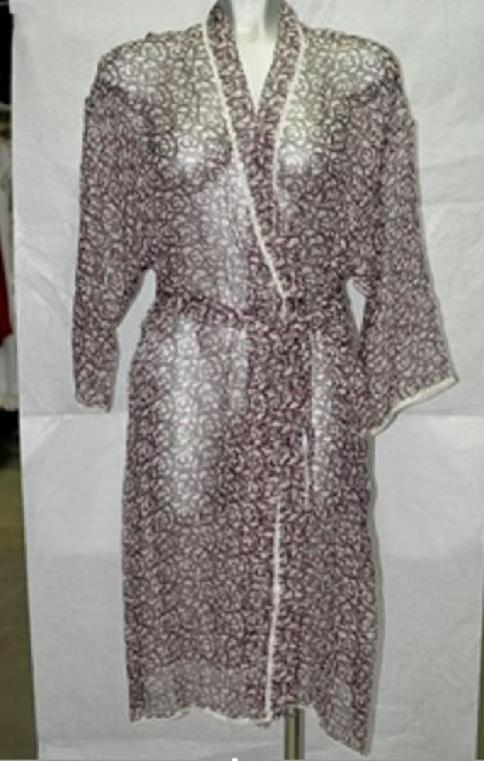 PRADA SILK VARIED COLORS SILK  /LADIES ROBE SIZE SMALL (1 of 1)