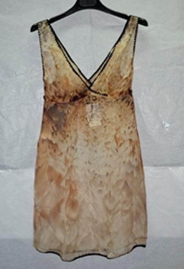 PRADA SILK  KHAKI/ LINGERIE/SIZE MEDIUM (1 of 1)