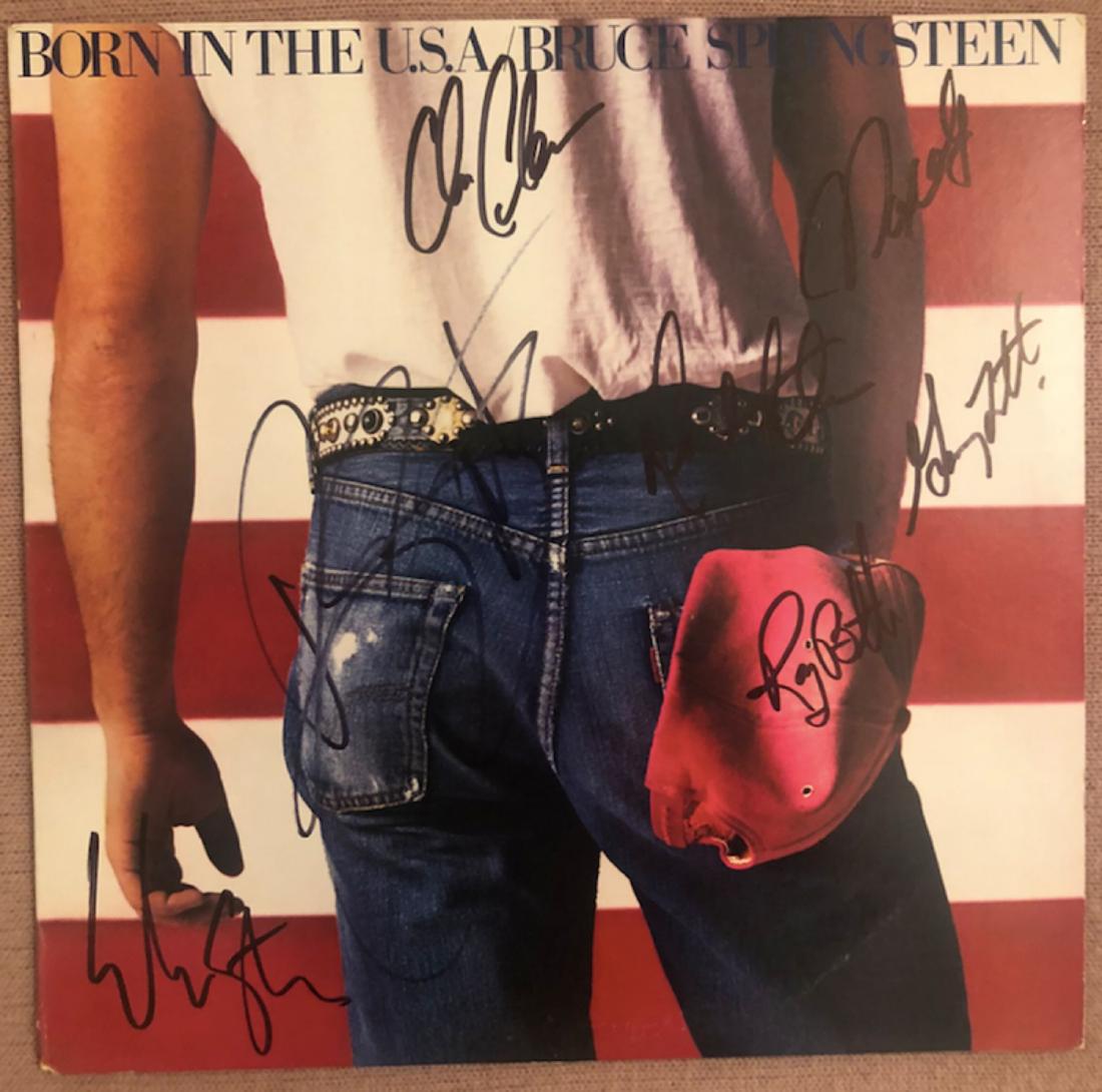 Signed Born In The USA Album (1 of 1)