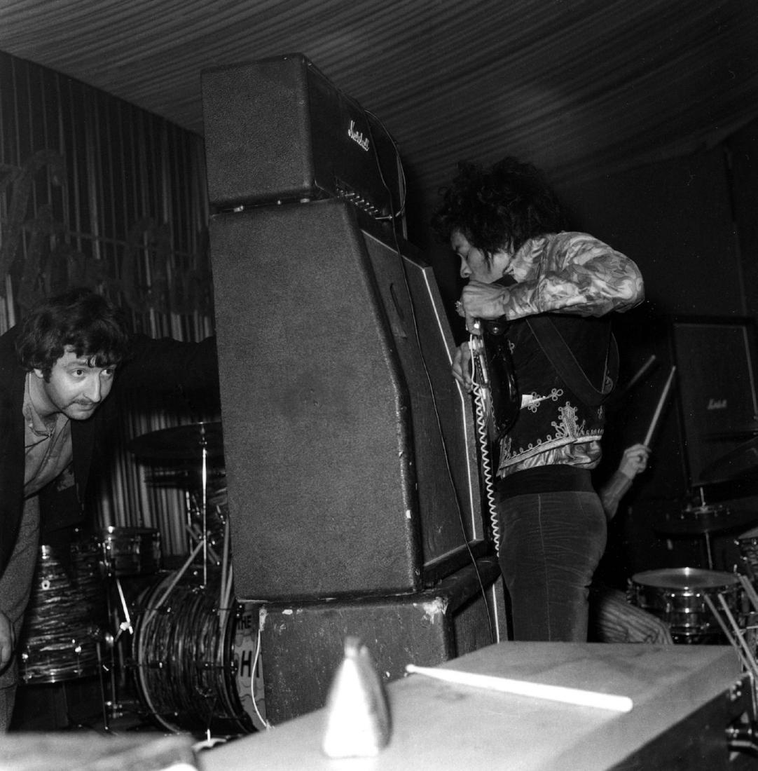 Jimi Hendrix, Marque Club, London, 1967 (1 of 1)