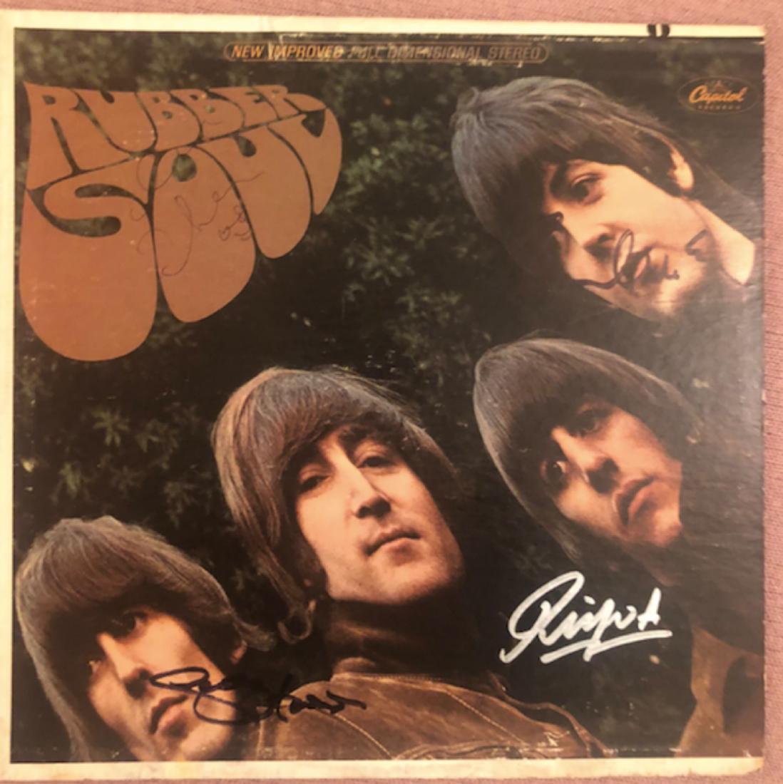 Signed Beatles Rubber Soul Album (1 of 1)