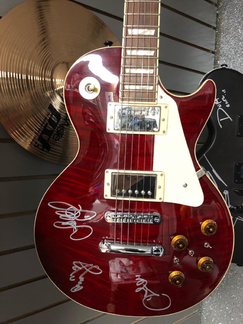 Signed Led Zeppelin Guitar