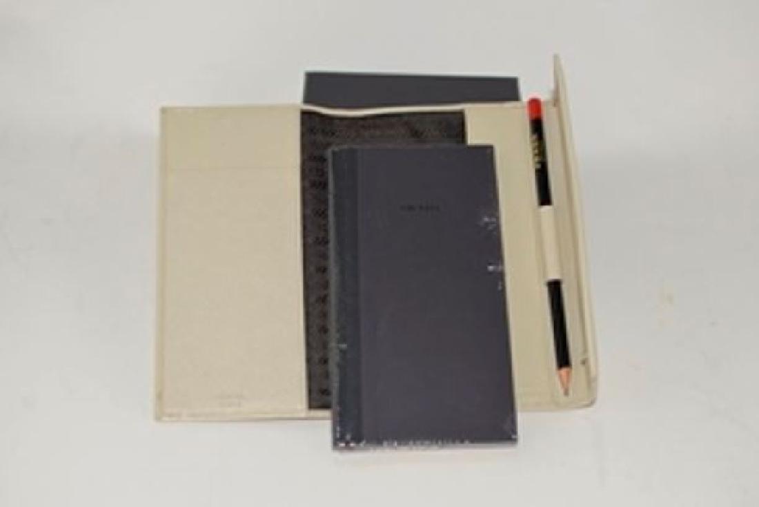 NEW Prada Wax (color)Calfskin Agenda A 44 + A8: Brand: Prada NEW Color: Wax Style: Agenda A44+A8 SAFFIANO BASIC Materials: 100% calfskin Made in Italy Note: Does not include current calendar