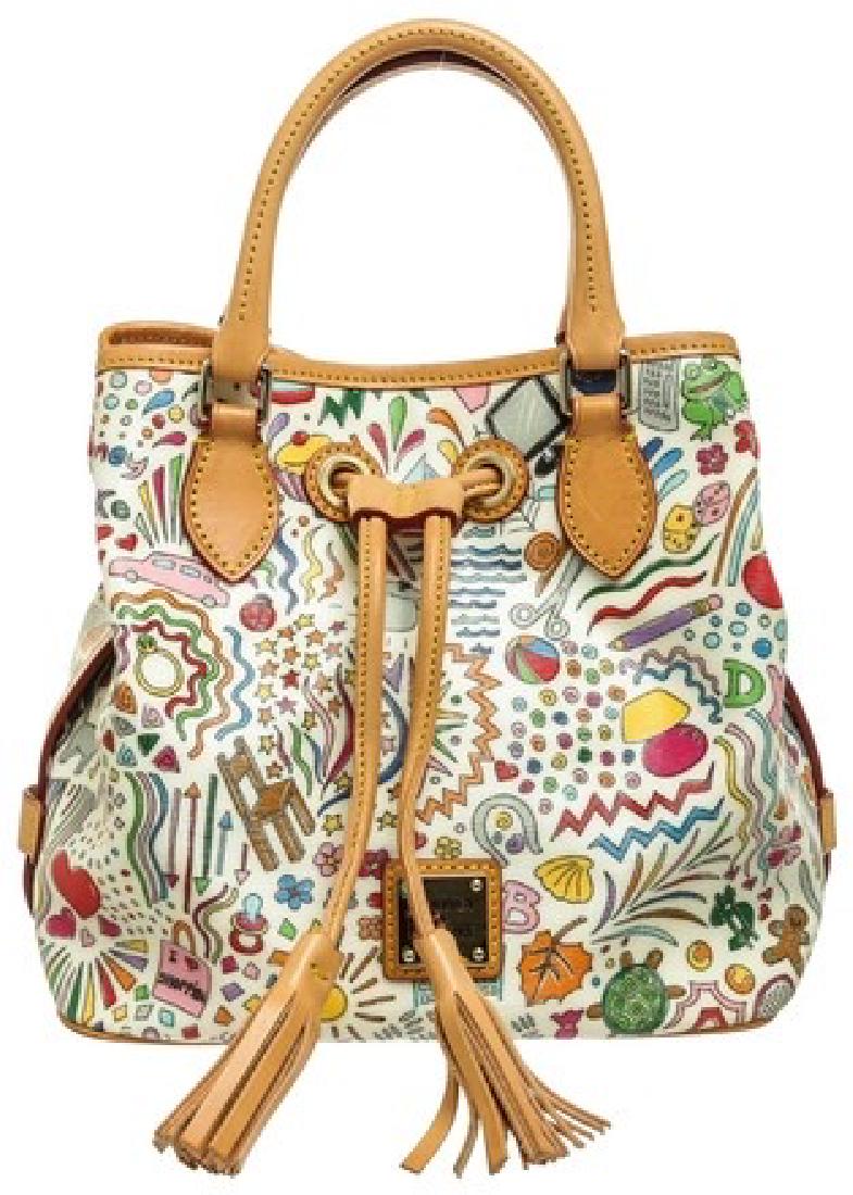 Dooney & Bourke  Canvas/Leather Shoulder Bag (1 of 6)