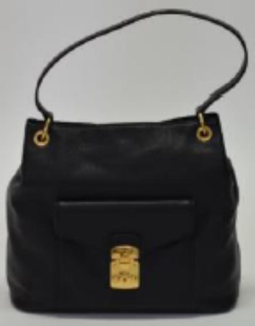 NEW  Black Miu Miu Hobo Bag Style # 5BC001 (1 of 1)