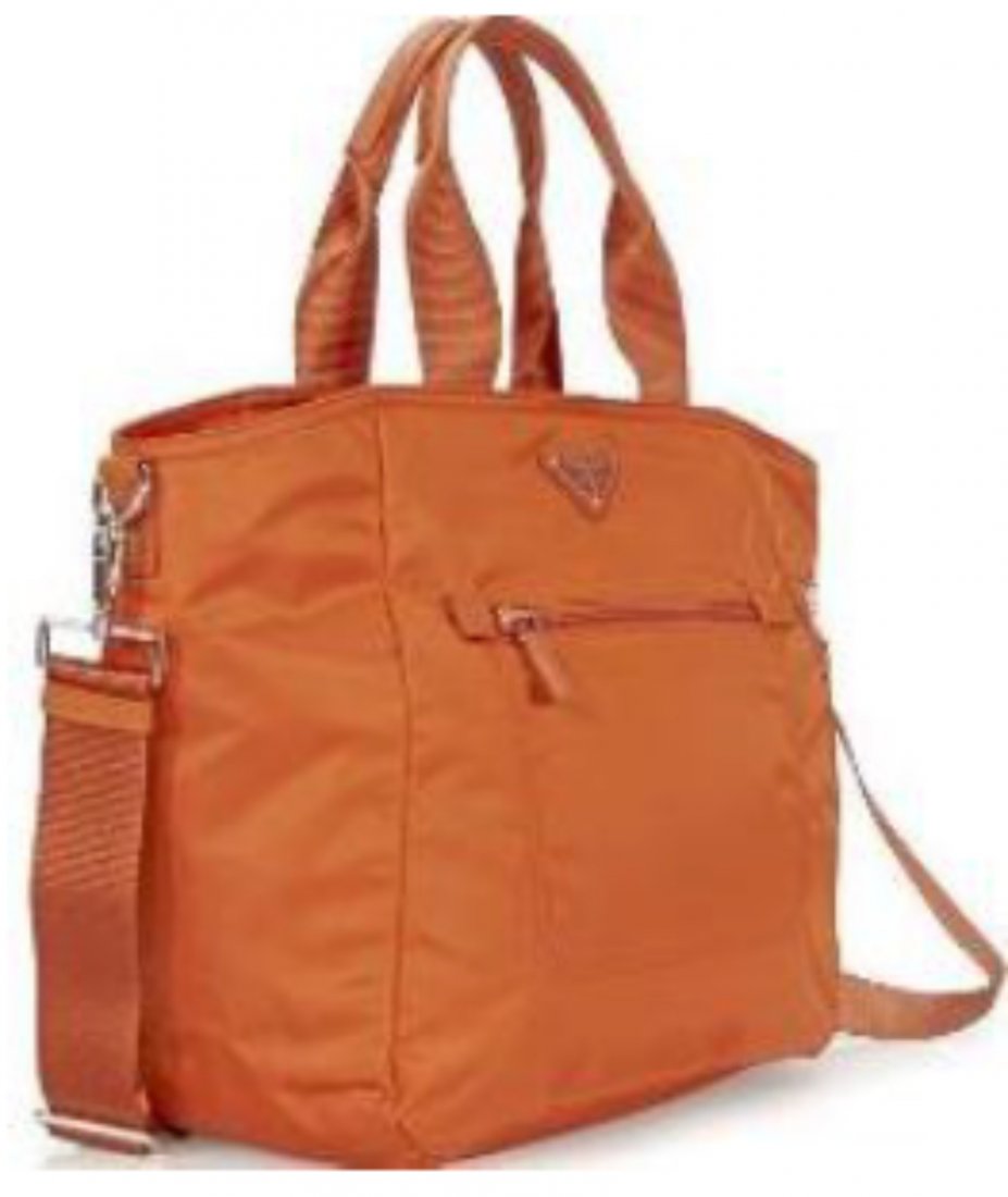 NEW Prada Nylon Tote - Papaya (1 of 1)