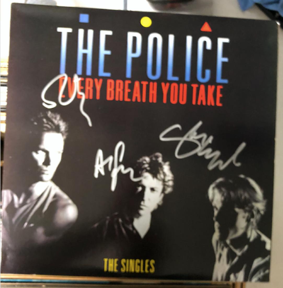 Signed Police Every Breath You Take SAlbum (1 of 1)