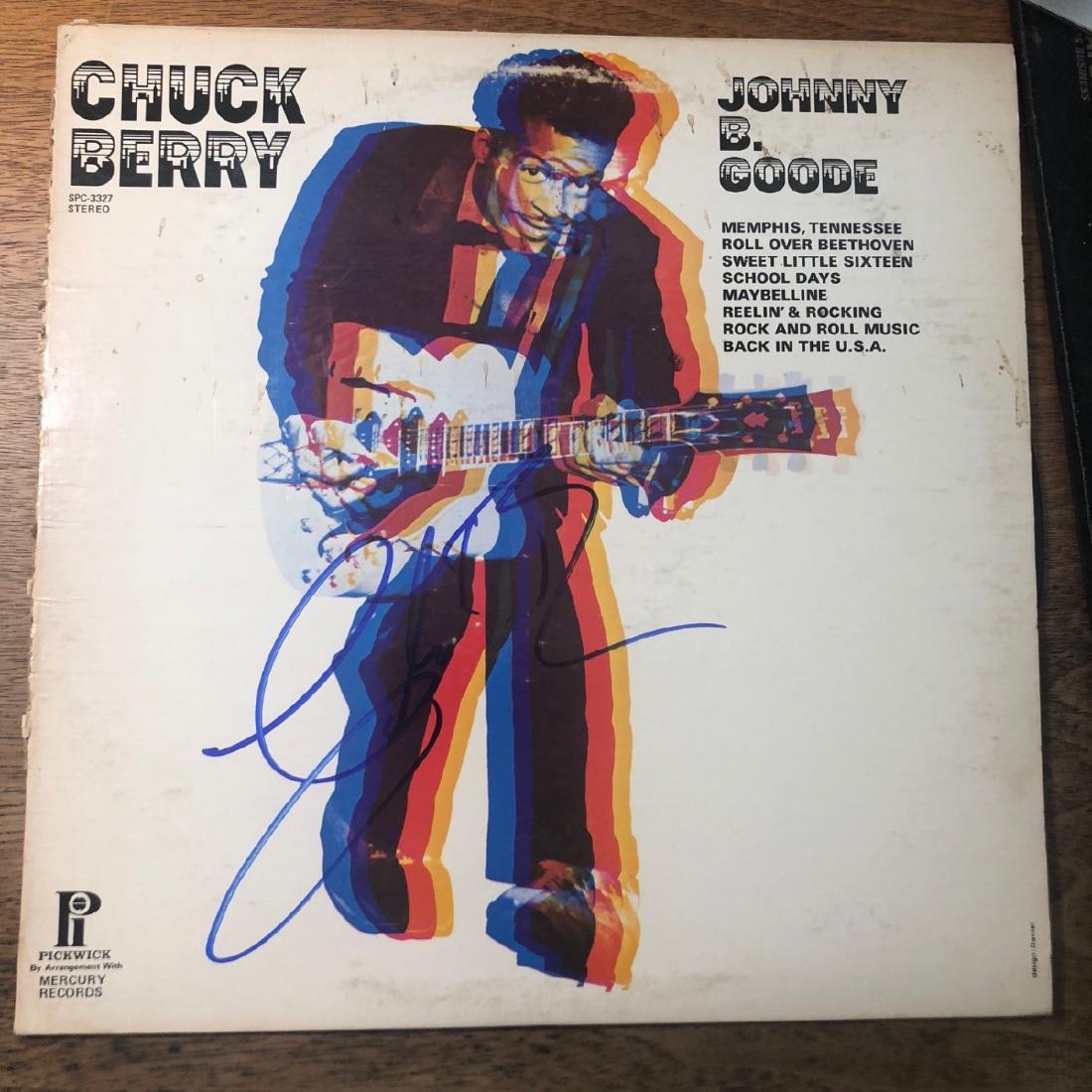 Signed Chuck Berry Johnny B Good Album (1 of 1)
