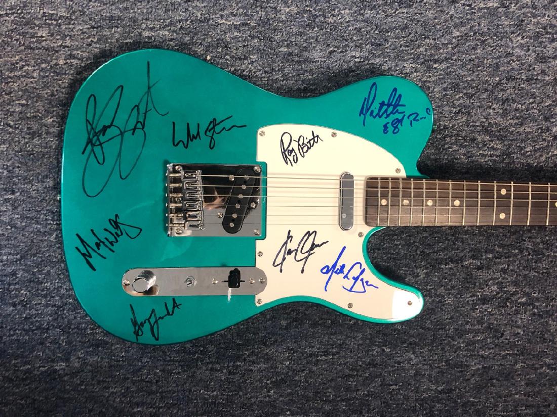 Signed Bruce Spingsteen Guitar (1 of 1)
